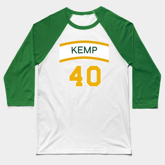 Shawn Kemp - Classic Baseball T-Shirt by Buff Geeks Art